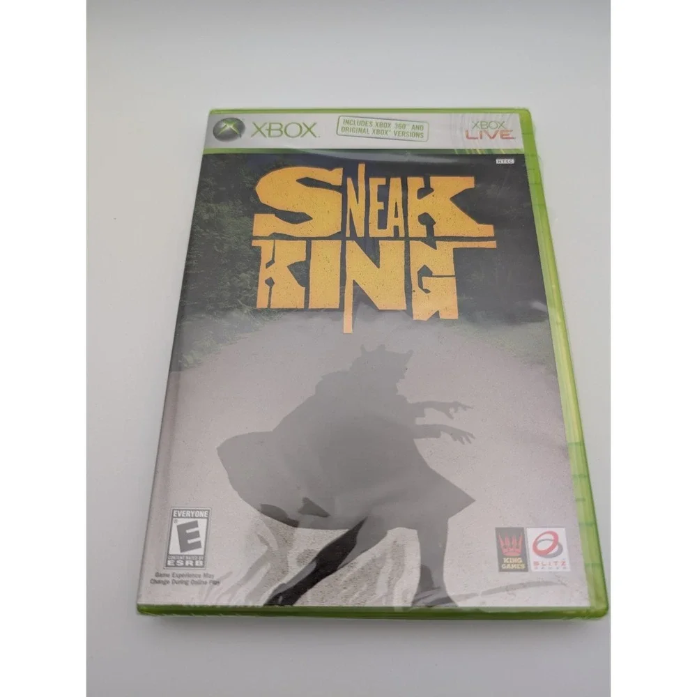 Sneak King (Microsoft Xbox 360, 2006) Brand New Sealed